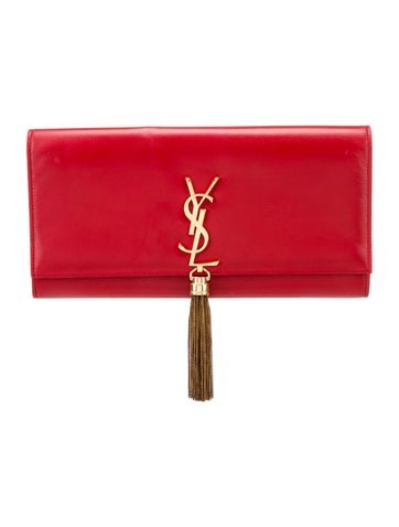 Saint Laurent Clutches Monogram Cassandre Clutch