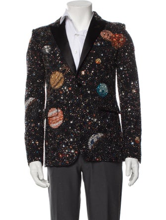 Saint Laurent 2016 Floral Print Blazer