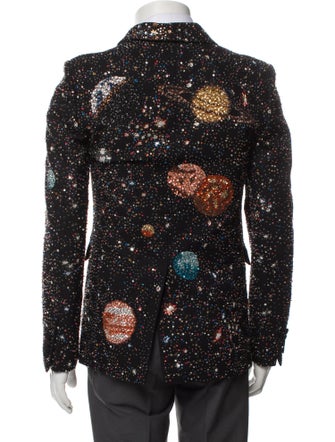 Saint Laurent 2016 Floral Print Blazer