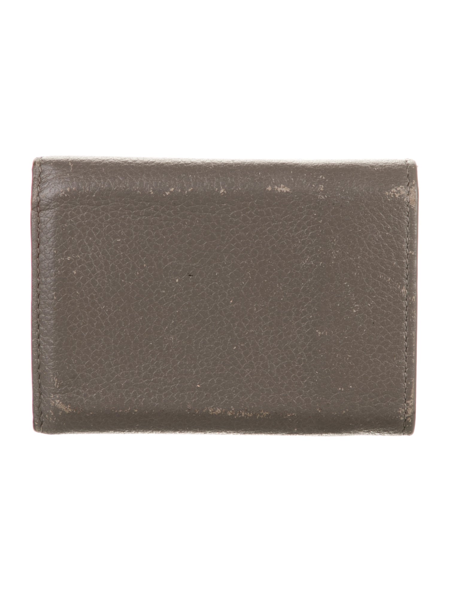 Saint Laurent 2019 Leather Compact Wallet