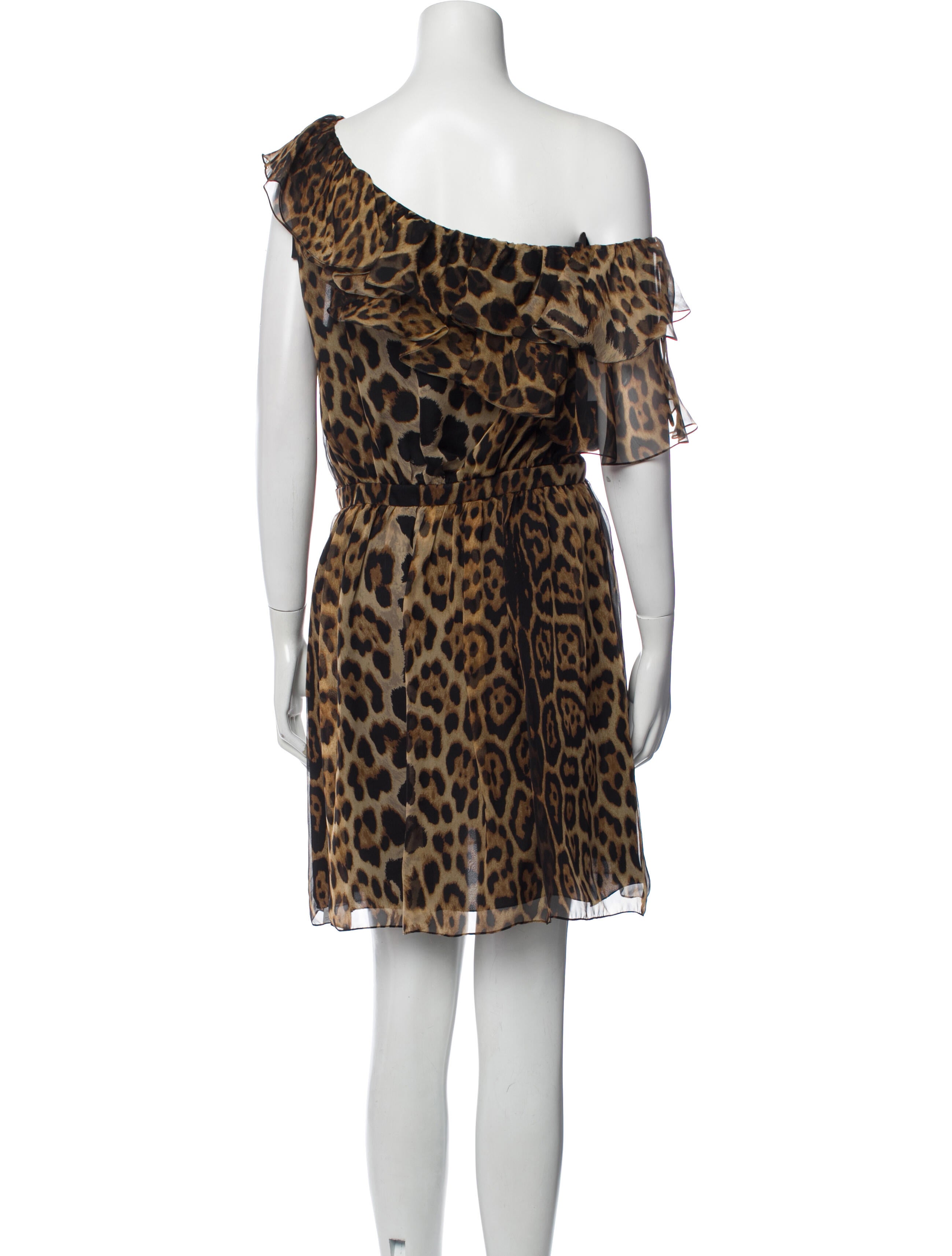 Saint Laurent Silk Mini Dress