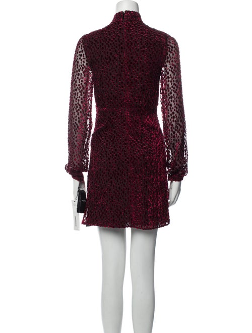 Saint Laurent Printed Mini Dress