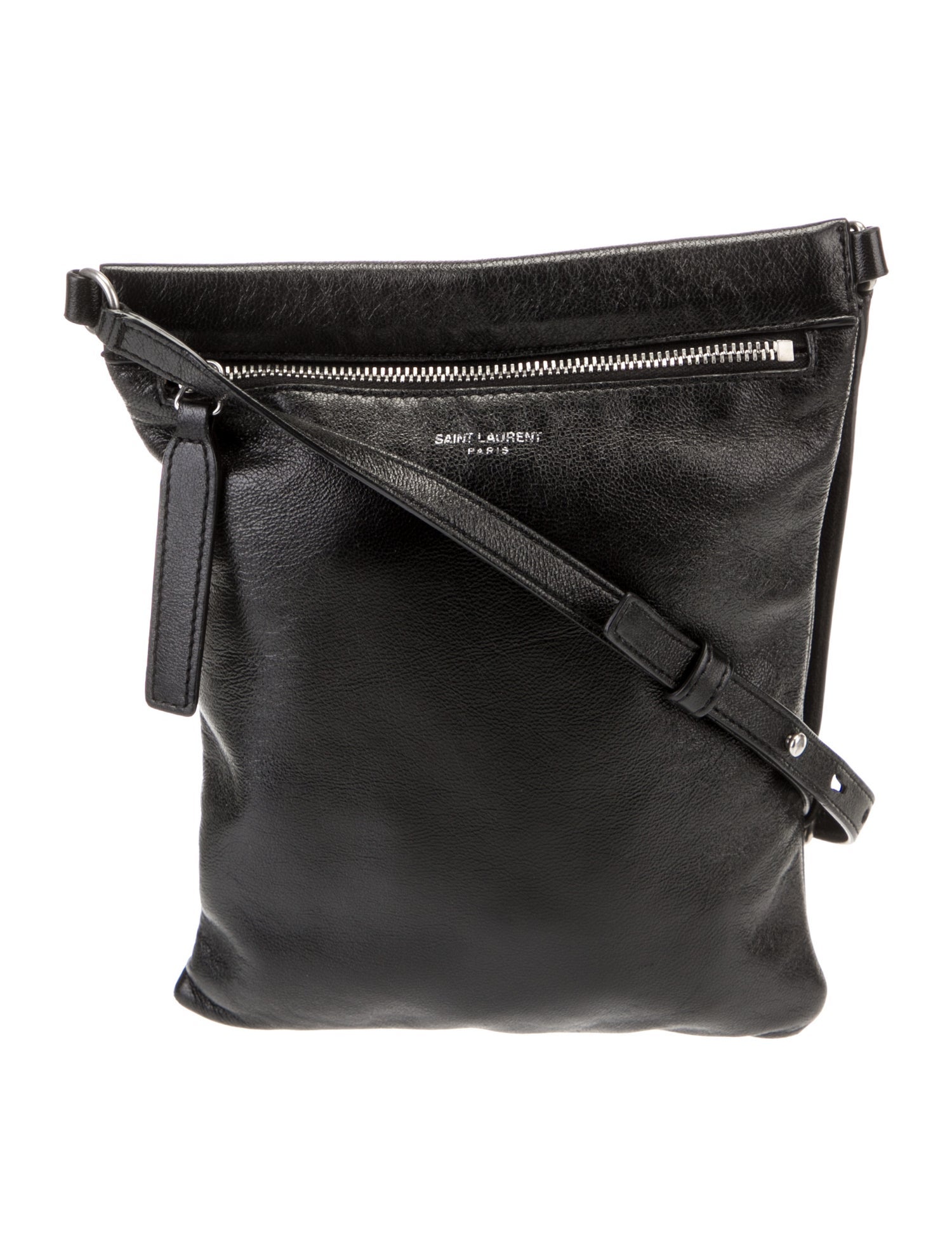 Saint Laurent 2022 Sid Flat Crossbody Bag