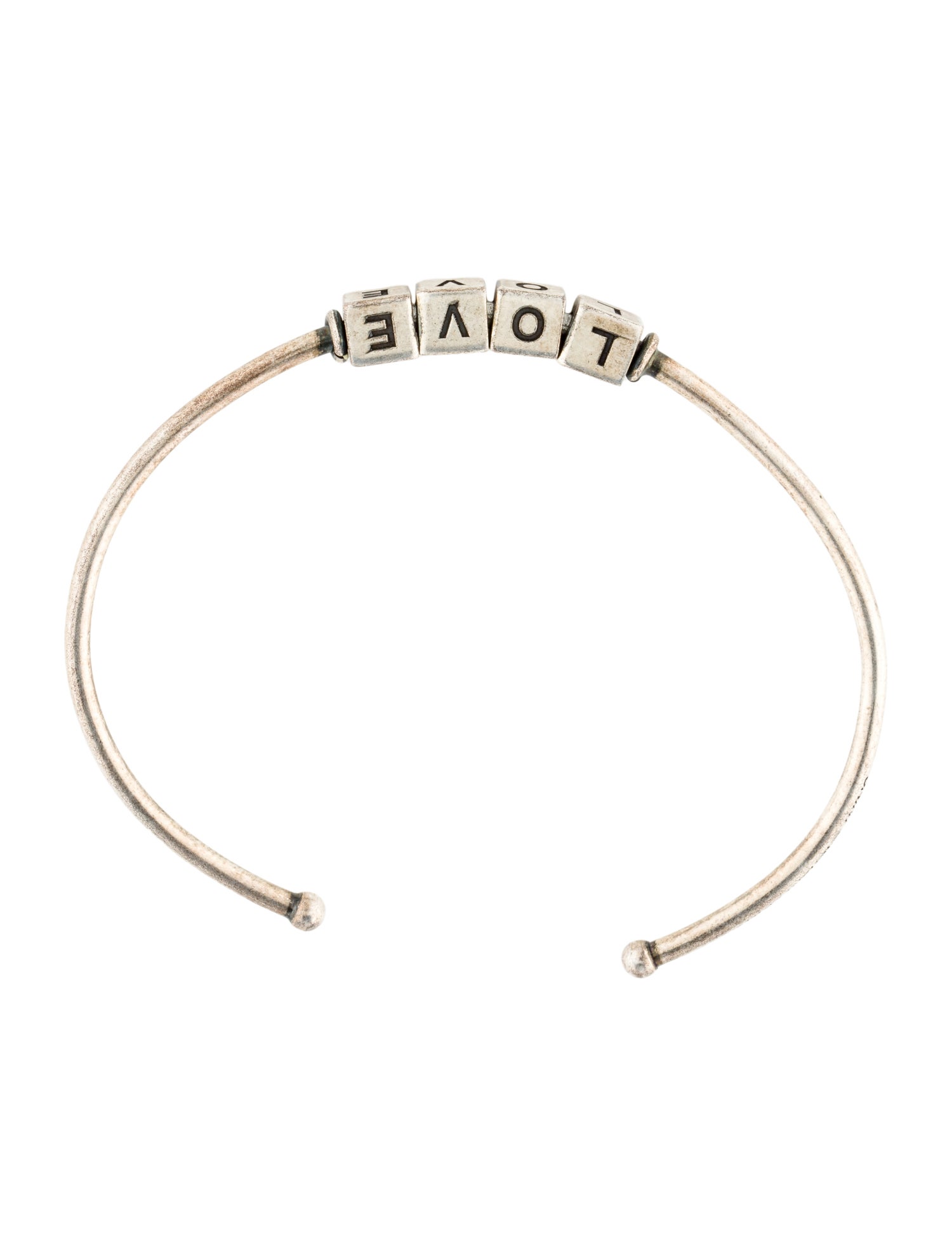 Saint Laurent Love Cube Cuff Bracelet