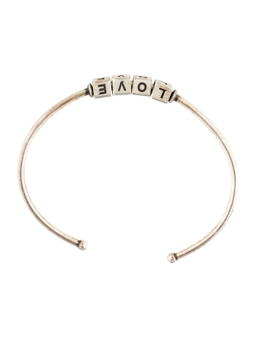 Saint Laurent Love Cube Cuff Bracelet