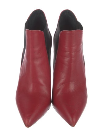 Saint Laurent Leather Chelsea Boots