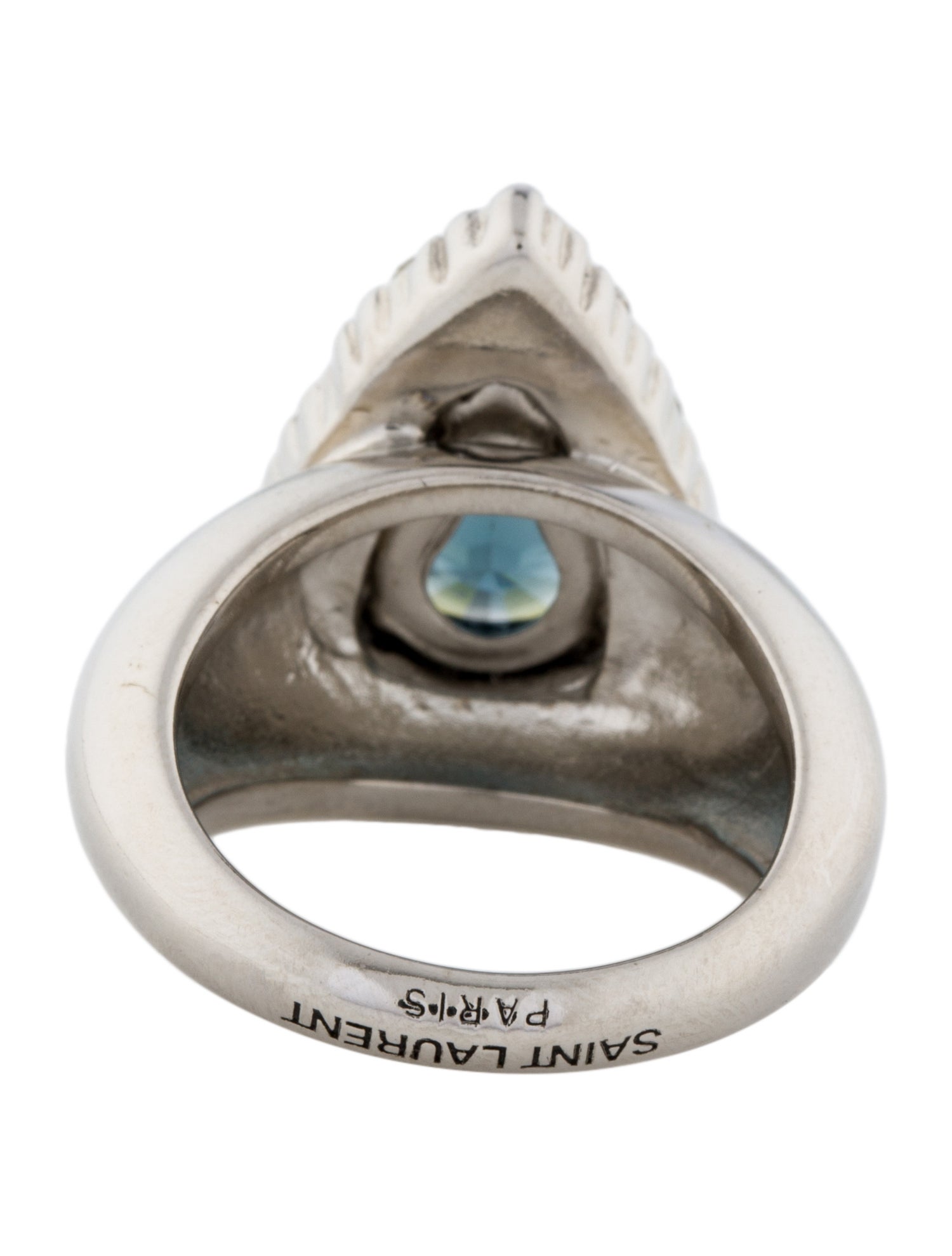 Saint Laurent Princess Crystal Ring