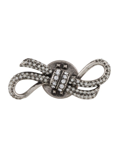 Saint Laurent Saint Laurent Crystal Knot Pin