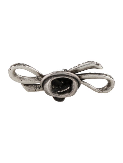 Saint Laurent Saint Laurent Crystal Knot Pin