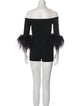 Saint Laurent 2020 Off-The-Shoulder Romper