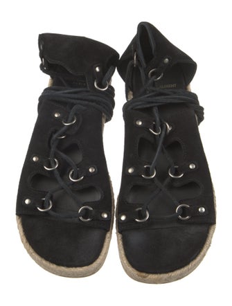 Saint Laurent Suede Espadrilles