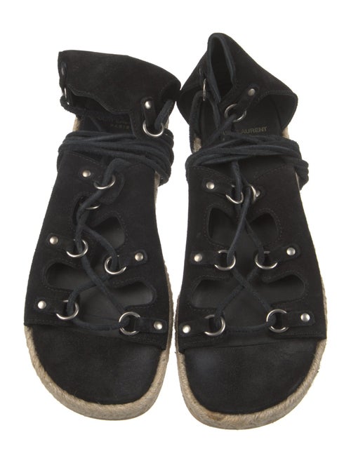 Saint Laurent Suede Espadrilles