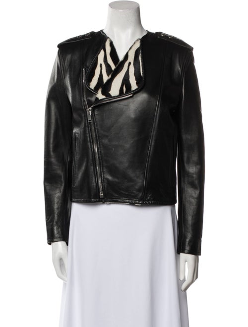 Saint Laurent Leather Biker Jacket