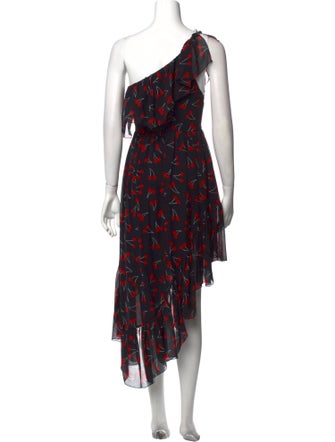 Saint Laurent Silk Long Dress