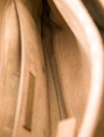 Saint Laurent Suede sorbonne shoulder bag