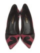 Saint Laurent Leather Printed Pumps