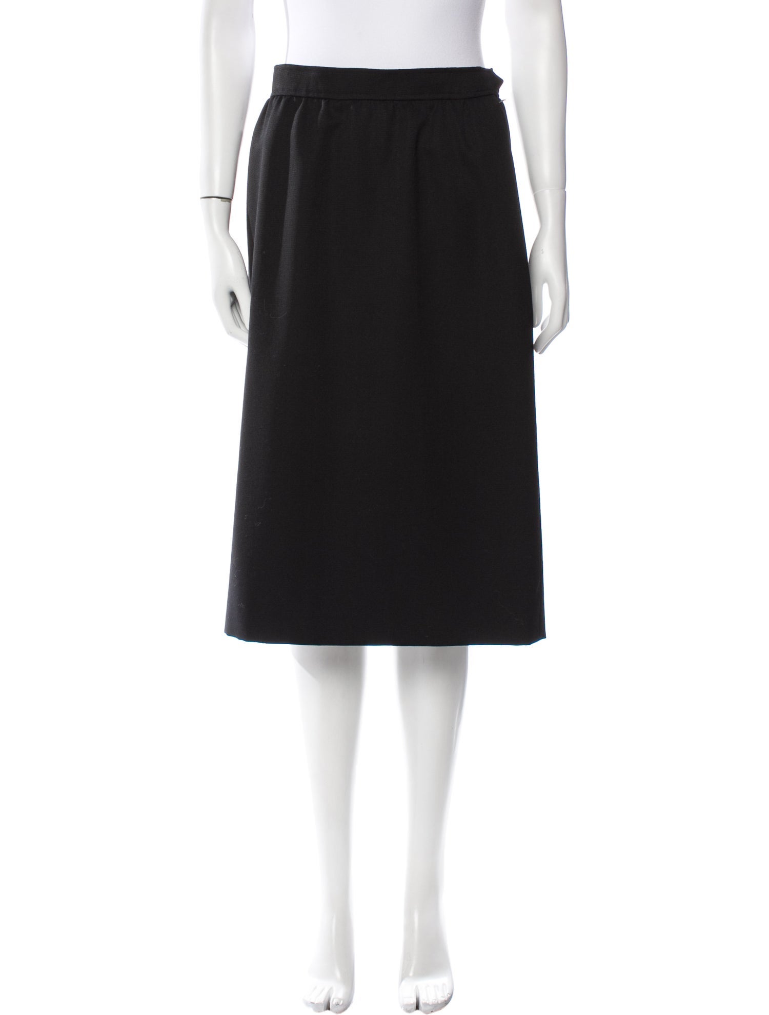 Yves Saint Laurent Rive Gauche Vintage Knee-Length Skirt