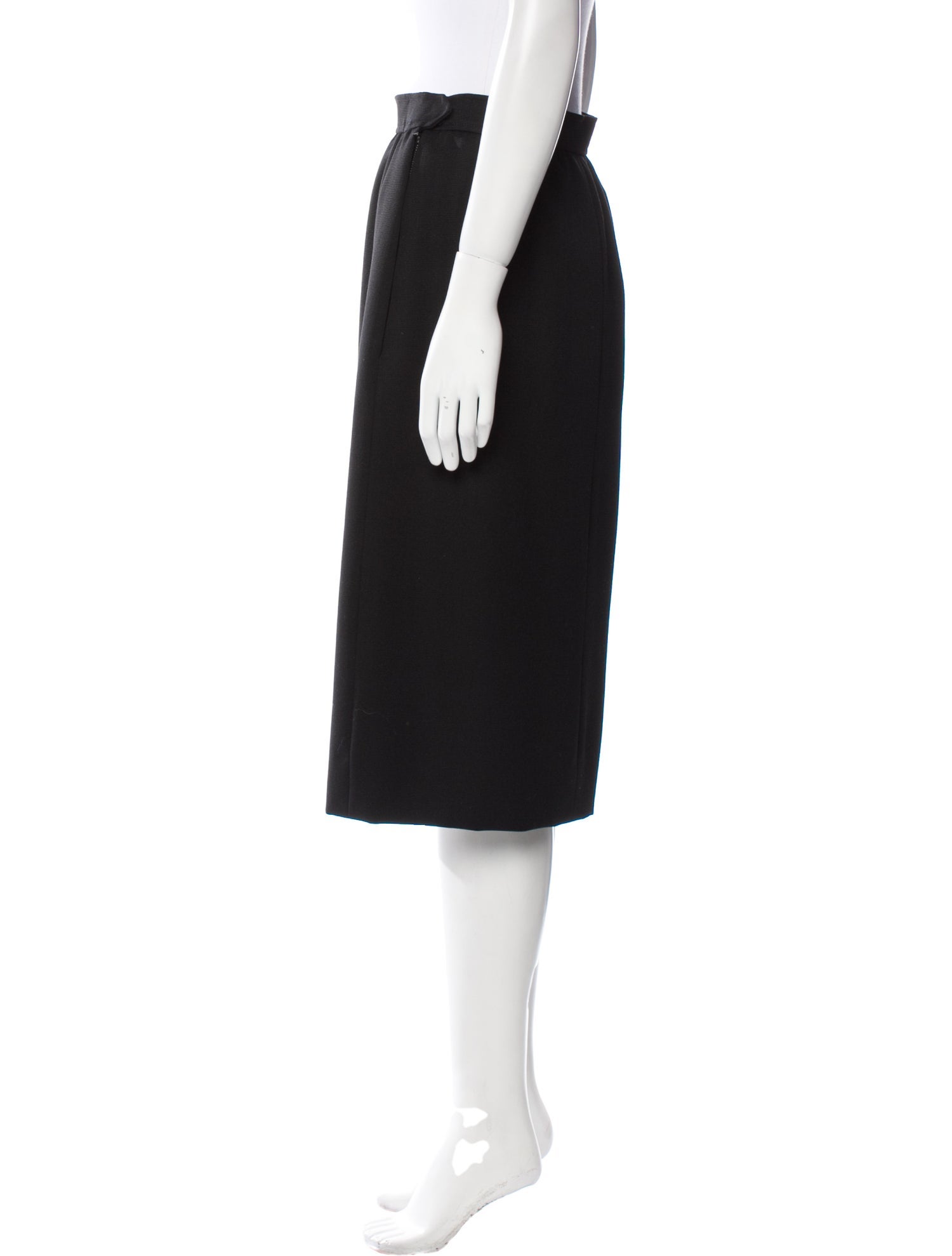 Yves Saint Laurent Rive Gauche Vintage Knee-Length Skirt