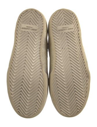 Saint Laurent Leather Printed Sneakers