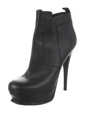 Saint Laurent Leather Boots