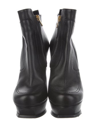 Saint Laurent Leather Boots