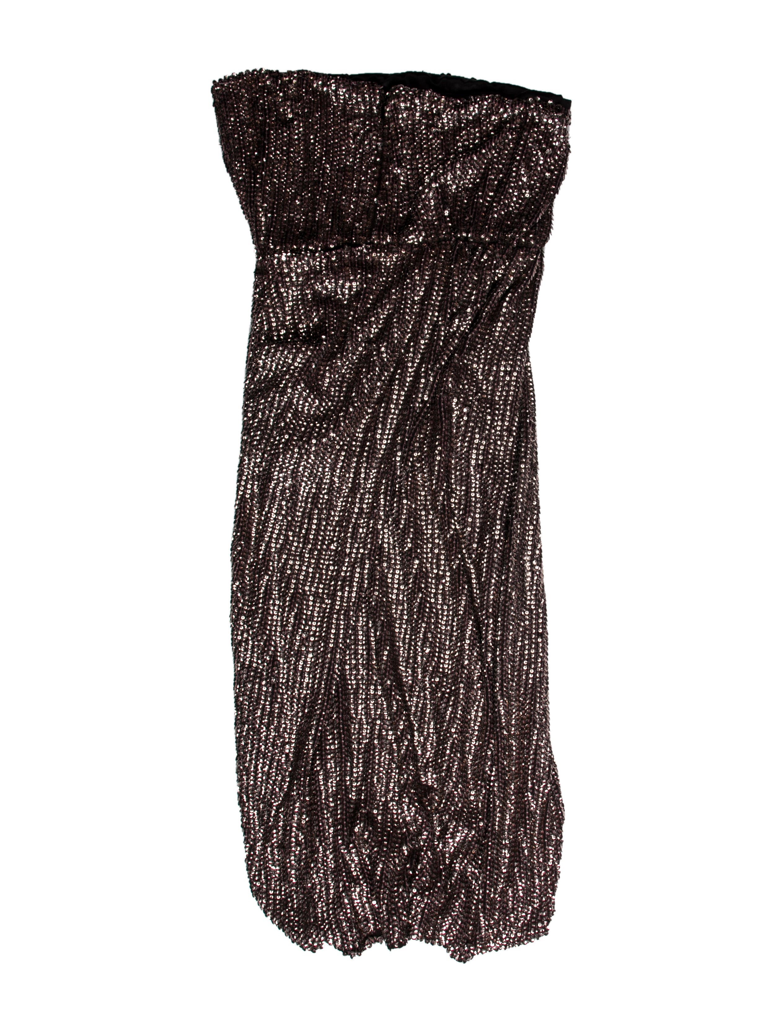 Saint Laurent Silk Mini Dress w/ Tags