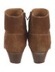 Saint Laurent Suede Western Boots