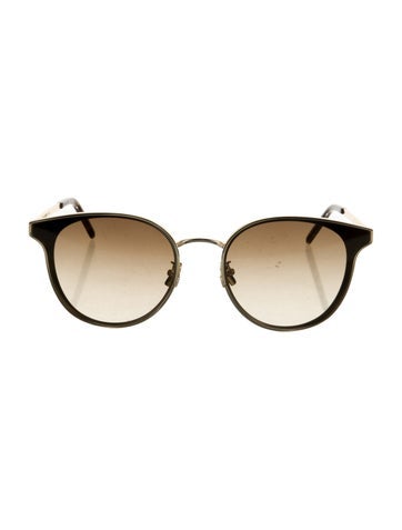 Saint Laurent Sunglasses Round Gradient