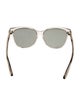 Saint Laurent Round Tinted Sunglasses