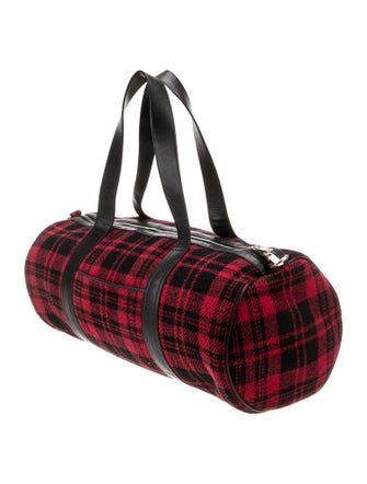 Saint Laurent Wool Weekender Bag