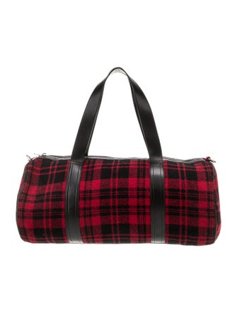 Saint Laurent Wool Weekender Bag