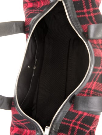Saint Laurent Wool Weekender Bag
