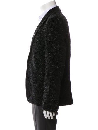 Saint Laurent 2015 Embroidered Accent Blazer