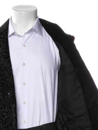 Saint Laurent 2015 Embroidered Accent Blazer