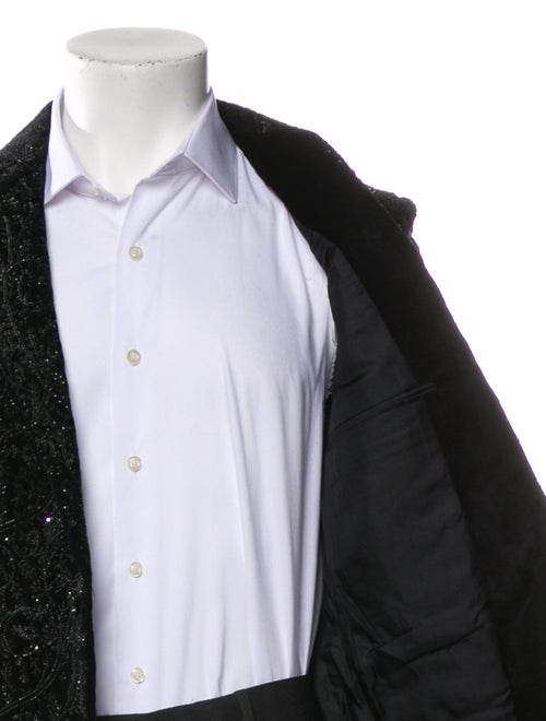 Saint Laurent 2015 Embroidered Accent Blazer