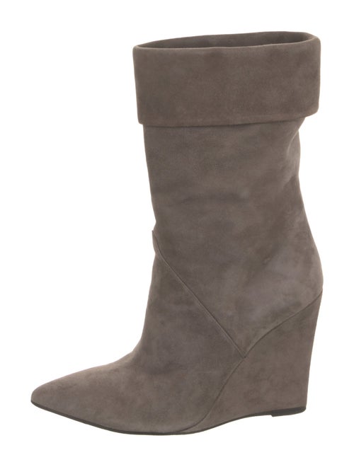 Saint Laurent Suede Boots