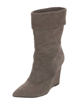 Saint Laurent Suede Boots