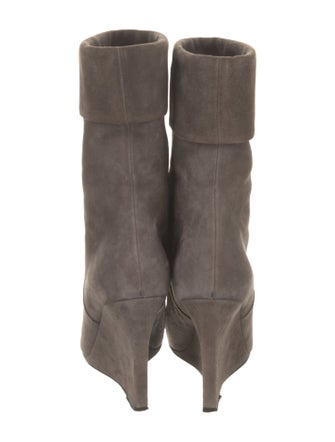 Saint Laurent Suede Boots