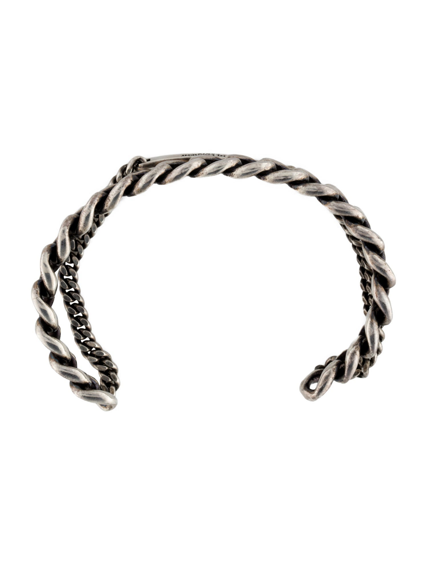 Saint Laurent Logo ID Cuff