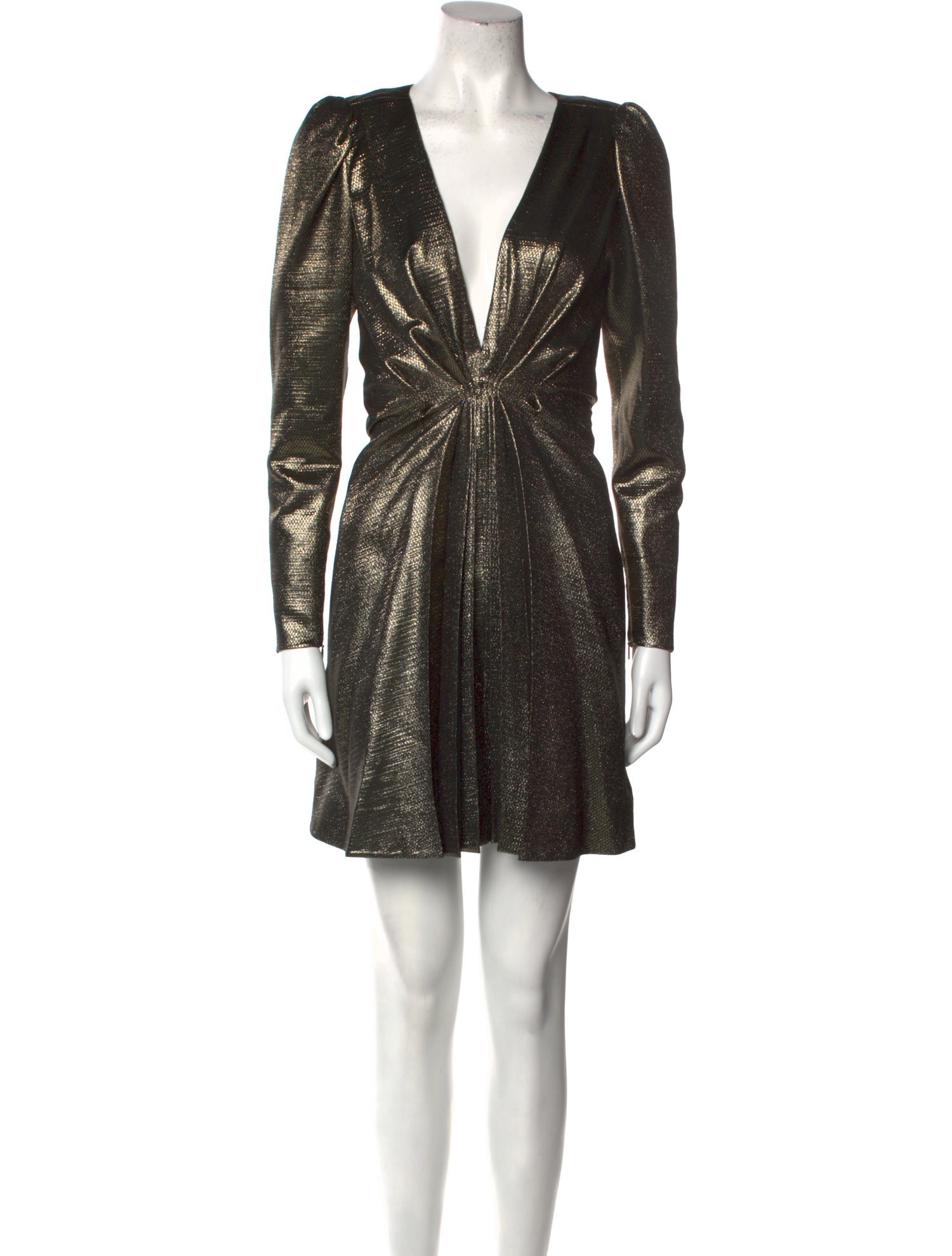 Saint Laurent Silk Mini Dress