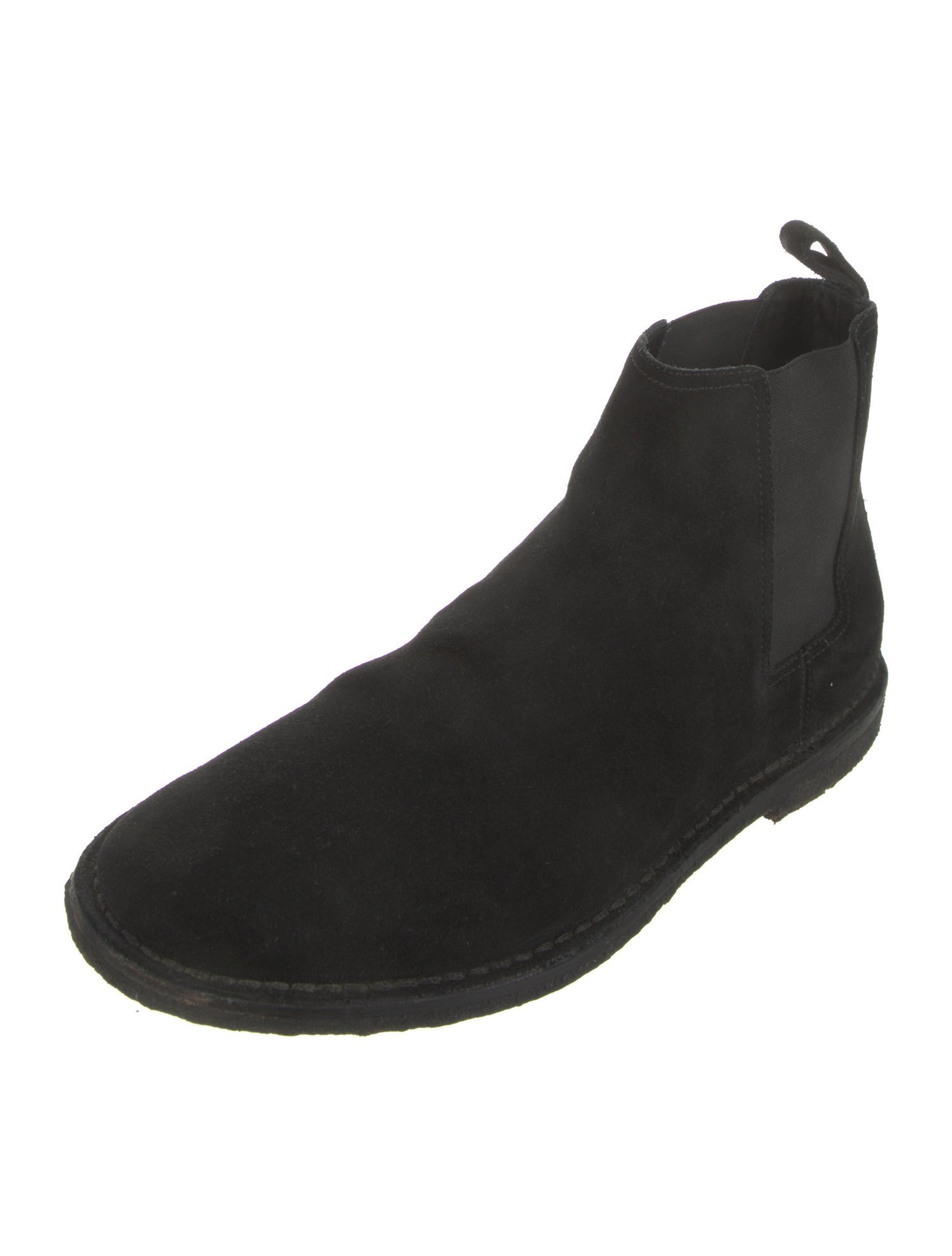 Saint Laurent Suede Chelsea Boots