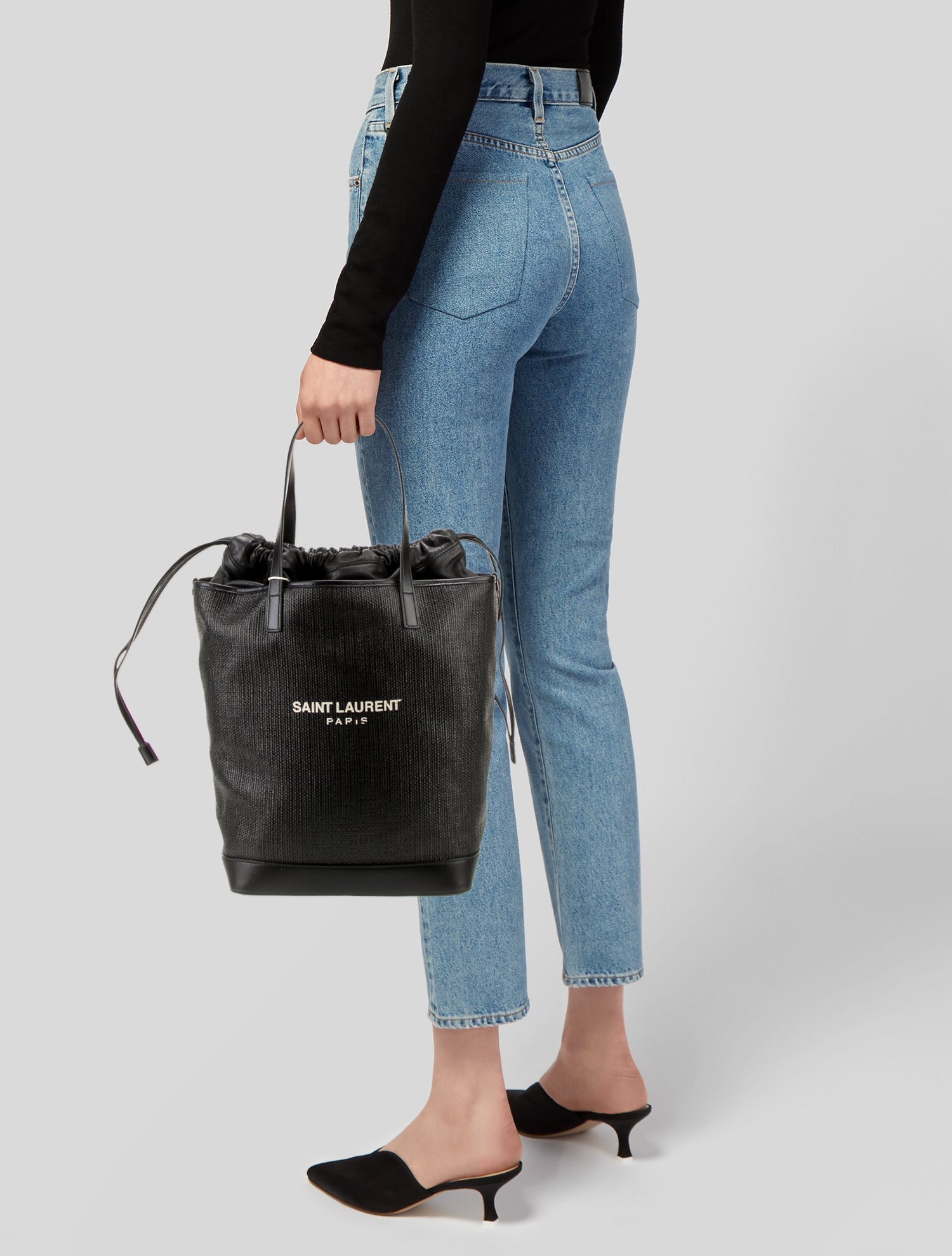 Saint Laurent Raffia Teddy