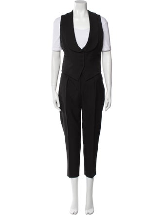 Saint Laurent 2018 Virgin Wool Pant Set