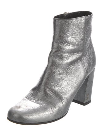 Saint Laurent Leather Boots