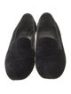 Saint Laurent Velvet Grosgrain Trim Loafers