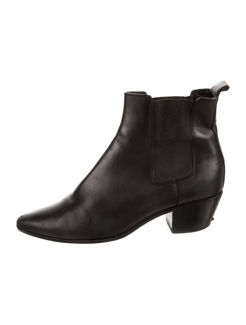 Saint Laurent Leather Chelsea Boots