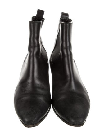 Saint Laurent Leather Chelsea Boots