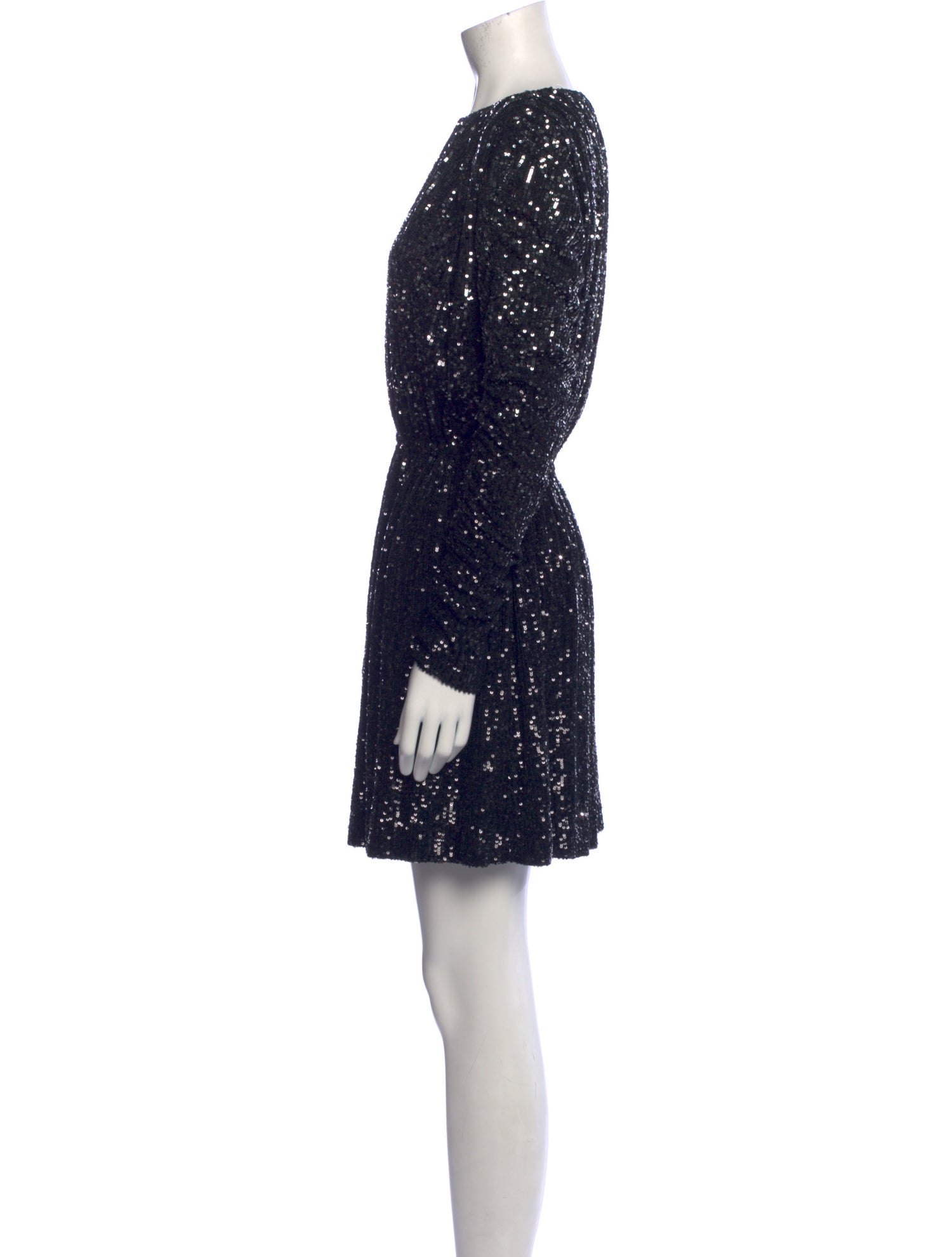 Saint Laurent Sequin Mini Dress