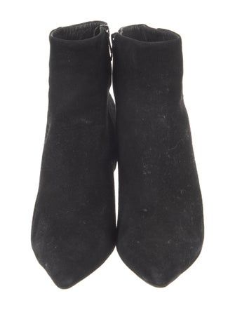 Saint Laurent Suede Sock Boots