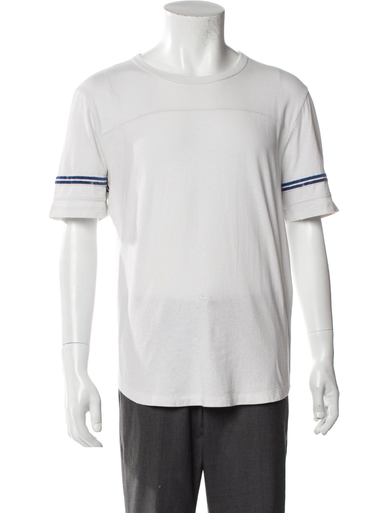 Saint Laurent 2020 Crew Neck T-Shirt - White T-Shirts